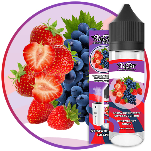 XeDa (A&S) - Crystal Edition - Anti-Rook Diffuser Aroma - 10 ml - STRAWBERRY GRAPE