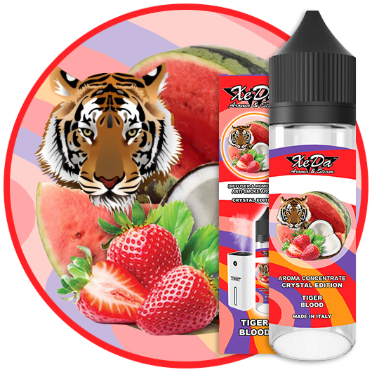 XeDa (A&S) - Crystal Edition - Anti-Rook Diffuser Aroma - 10 ml - TIGER BLOOD
