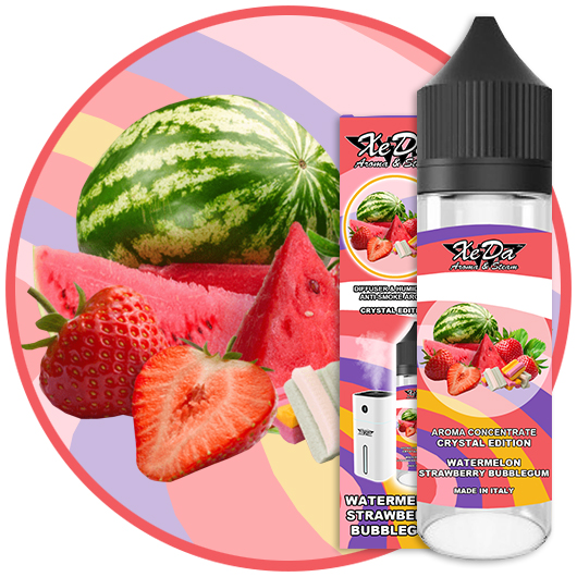 XeDa (A&S) - Crystal Edition - Anti-Rook Diffuser Aroma - 10 ml - WATERMELON STRAWBERRY BUBBLEGUM